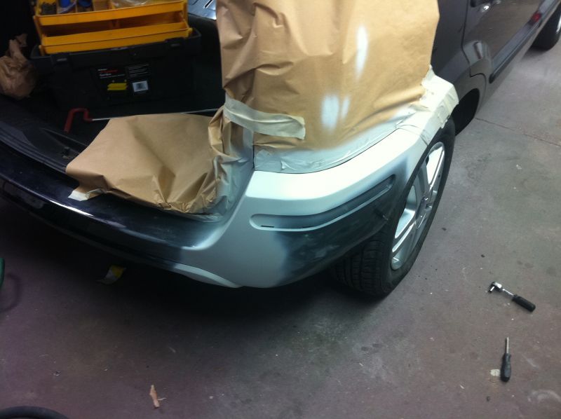 Ford Fusion bumper repair